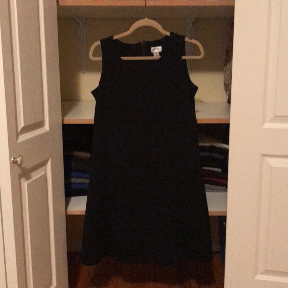 Black little maternity dress